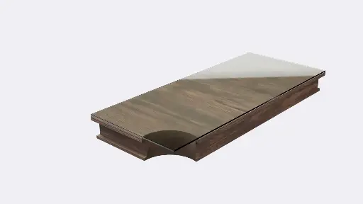 Green Edge Acrylic Table-Top
